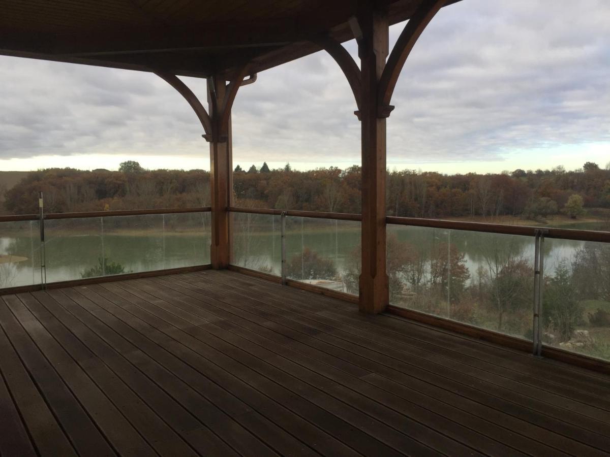 La Decouverte, Jacuzzi, Sauna, Et Terrasse Avec Vue Sur Lac A La Campagne Entre Toulouse Et Auch Catonvielle Exteriör bild