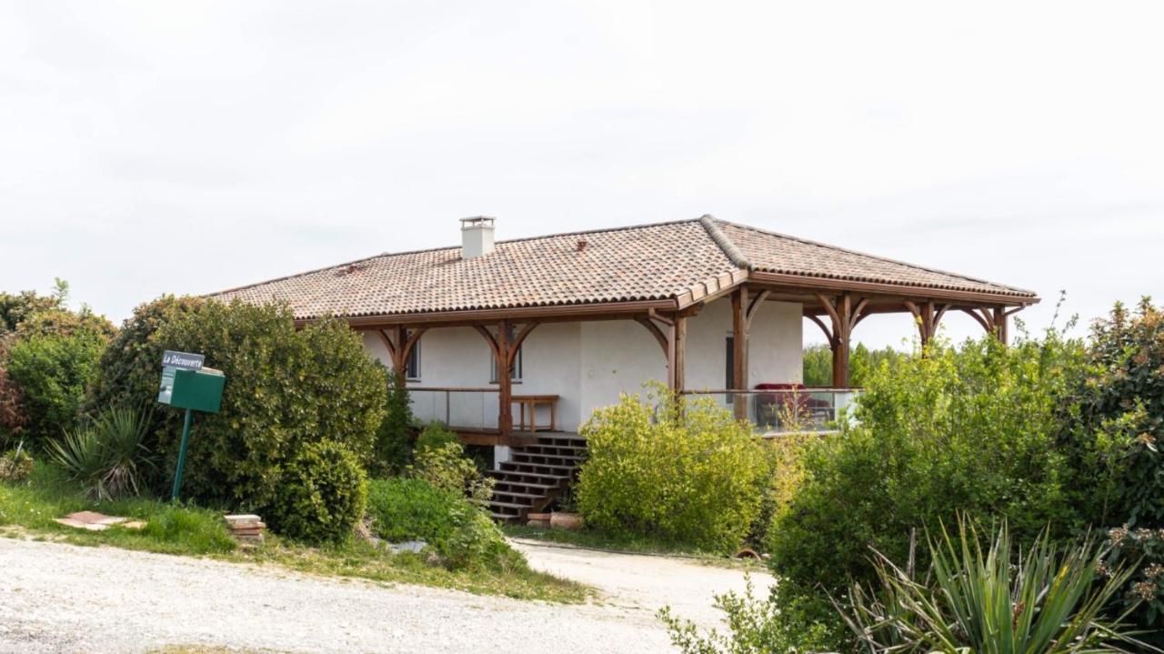 La Decouverte, Jacuzzi, Sauna, Et Terrasse Avec Vue Sur Lac A La Campagne Entre Toulouse Et Auch Catonvielle Exteriör bild