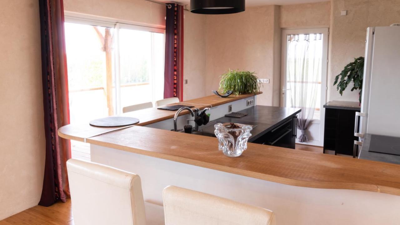 La Decouverte, Jacuzzi, Sauna, Et Terrasse Avec Vue Sur Lac A La Campagne Entre Toulouse Et Auch Catonvielle Exteriör bild